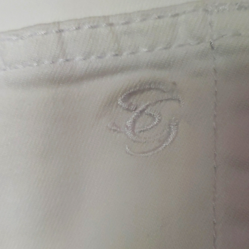 SUSAN GRAVER Boot-Cut Jeans White Size 16 NWOT - Picture 7 of 12